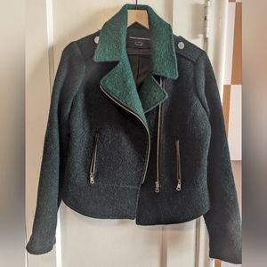 Wool + Leather Jacket